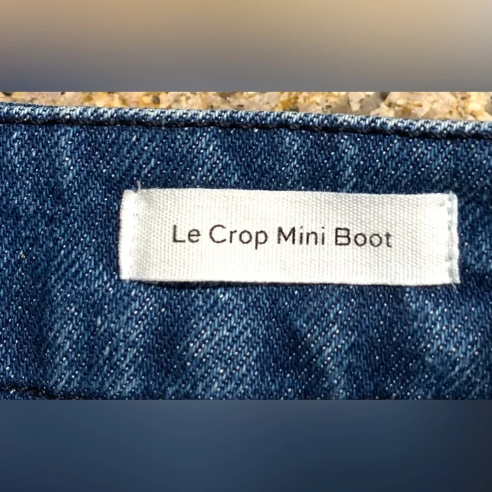 FRAME Le Crop Mini Boot Bootcut Jeans Sz 29 - Picture 9 of 15